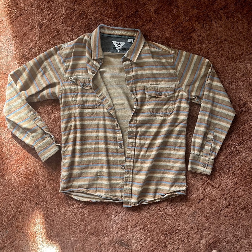 Vissla Central Coast Eco LS Flannel Organic Cotton